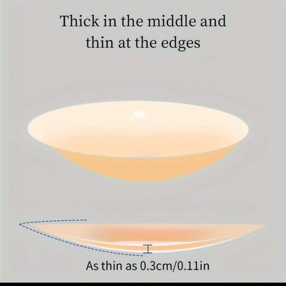 Invisible Adhesive Nipple Covers – Reusable 10 Units - Picture 2 of 4